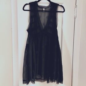 Free People Sheer Sleeveless Tunic